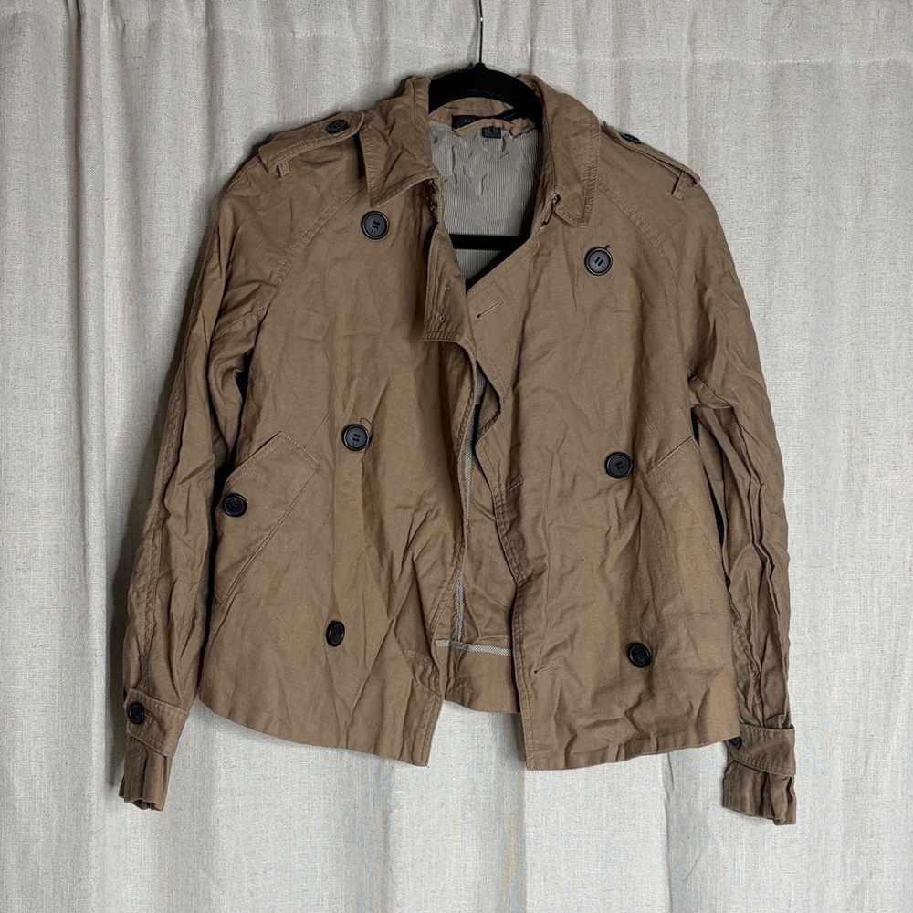 Katherine Barclay Men's Brown Trench Coat